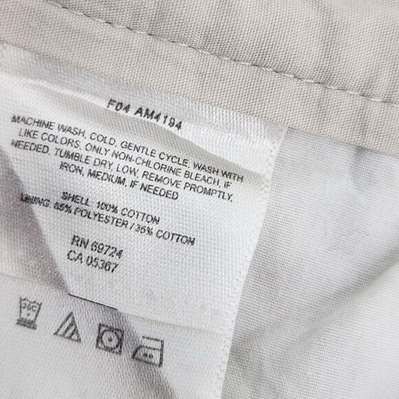 Columbia Taupe Tactical Utility Shorts Zipper Velcro Pockets Men's Size 30 - Picture 11 of 11